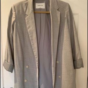 Babaton Grey Blazer (Aritzia)